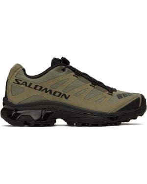 Salomon カーキ Xt-4 Og Protective スニーカー - ブラック