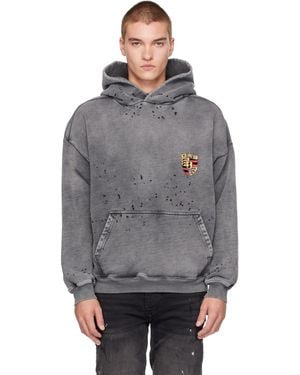 Ksubi Shield Ekcess Hoodie - Grey
