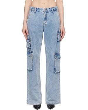 Ksubi Blue Low Rider Jeans