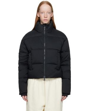GIRLFRIEND COLLECTIVE Cropped Puffer Jacket - Black
