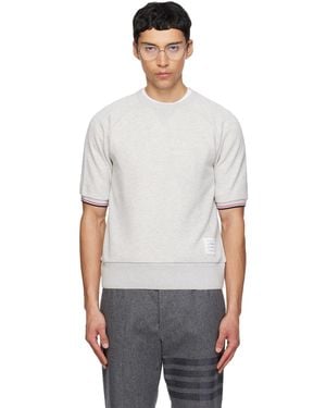 Thom Browne Short Sleeve Raglan T-Shirt - Multicolour