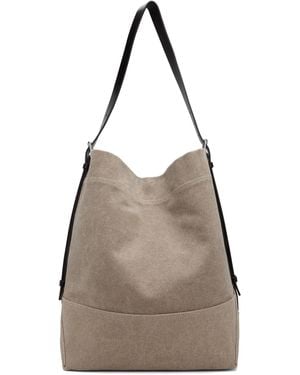 Lemaire Belted Tote - Grey