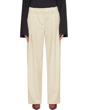 Frankie Shop Daytona Trousers - Natural