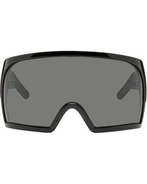 Rick Owens ブラック Temple Kriester サングラス - グレー