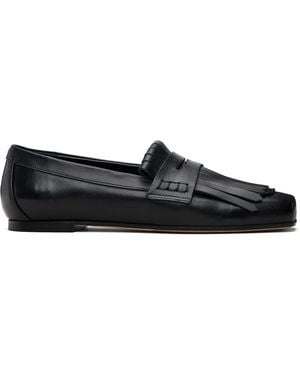Aeyde Belen Tassel Loafers - Black