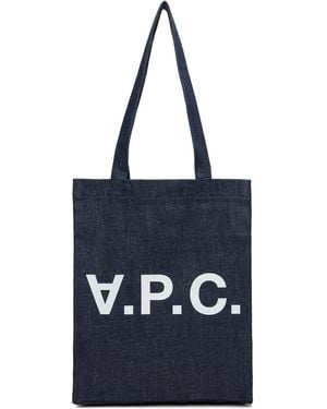 A.P.C. Laure Tote - Blue