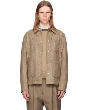 Thom Browne Snap Utility Jacket - Brown