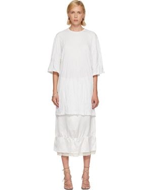 TOTEME Relaxed Tee Minidress - White
