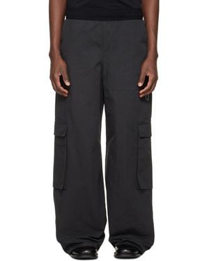 HELIOT EMIL Pulsar Cargo Trousers - Black
