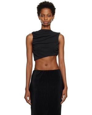 Third Form Marble Tank Top - Black