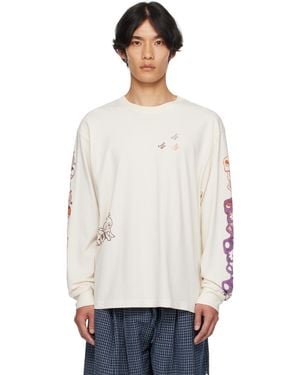 STORY mfg. オフホワイト Grateful Tee Ls Tシャツ