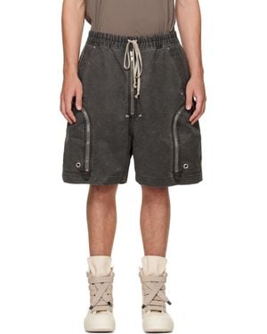 Rick Owens Tower Bauhaus Shorts - Grey