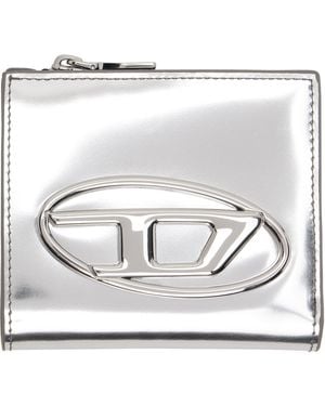 DIESEL 1Dr Bifold Zip L Wallet - Metallic
