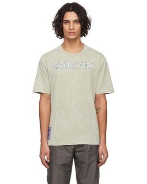 McQ Mcq Green Logo T-shirt - Multicolour