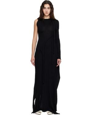 OTTOLINGER Jacquard Maxi Dress - Black