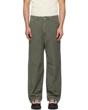 Nanamica Khaki Ooal Field Trousers - Multicolour