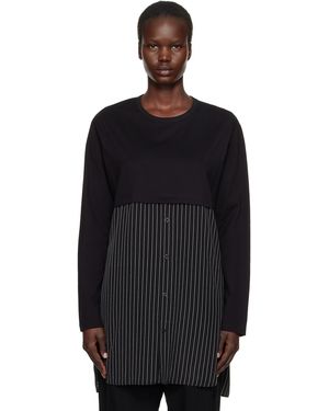 Y's Yohji Yamamoto O-Combination T-Shirt - Black