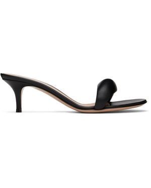 Gianvito Rossi ブラック Bijoux 55 ミュール