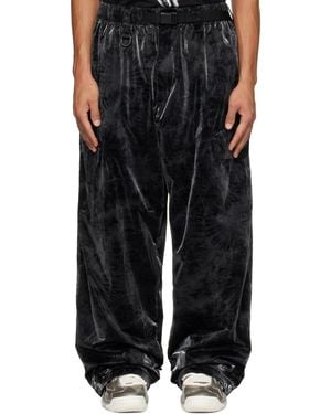Y-3 Marble Nylon Tapered Cargo Trousers - Black
