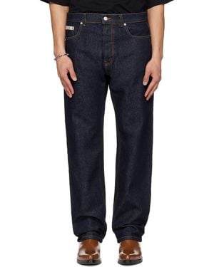 Moschino Tape' Jeans - Blue