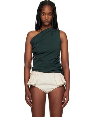 Dries Van Noten Draped Tank Top - Multicolor