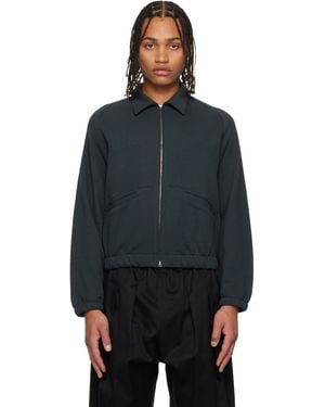 Lady White Co. Textured Coach Jacket - Black