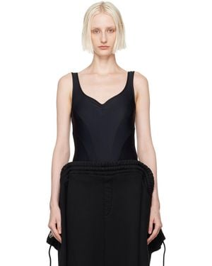 ALAINPAUL Justaucorps Bodysuit - Black
