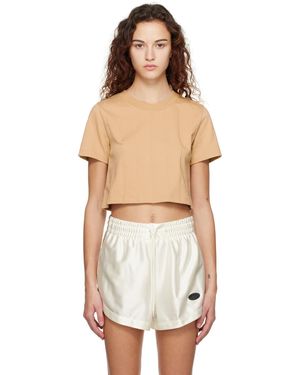 Nike Beige Flight T-shirt - White