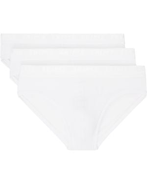 Skims Three-Pack Stretch Briefs - Black