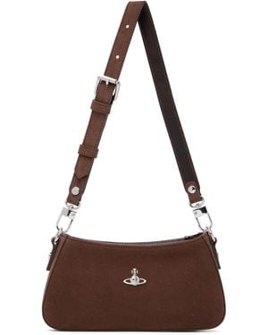 Vivienne Westwood Tasha Shoulder Phone Bag - Brown