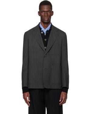 mfpen Patch Pocket Blazer - Black