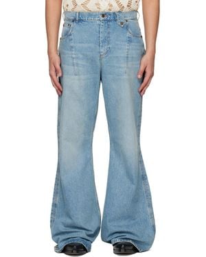 Egonlab Refined Wide Jeans - Blue