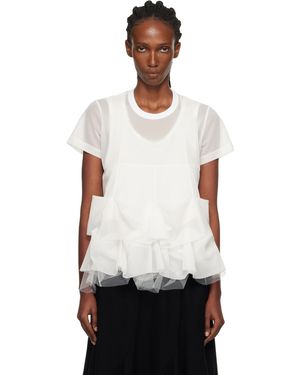Tao Comme Des Garçons Tiered T-Shirt - Black