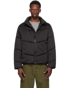 HUGO Water-Repellent Puffer Jacket - Black