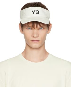 Y-3 Off- Us Open Climacool Visor - White