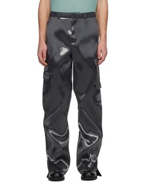 HELIOT EMIL Cargo Trousers - Black
