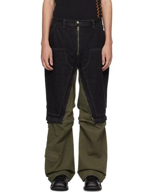 ANDERSSON BELL Khaki Milly Jeans - Black
