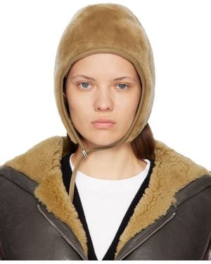 Acne Studios Shearling Hat - Multicolour