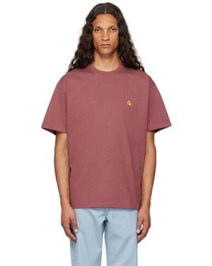 Carhartt Chase Tシャツ - レッド