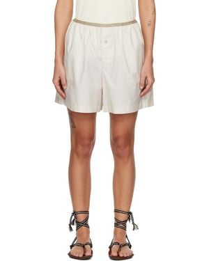 Lemaire Off- Boxer Shorts - White