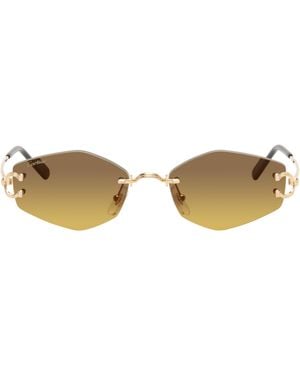 Cartier Classic C Motif Sunglasses - Black