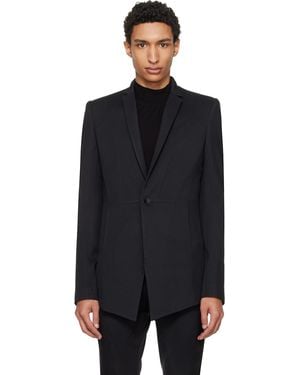 Julius Prism Tailored Blazer - Black