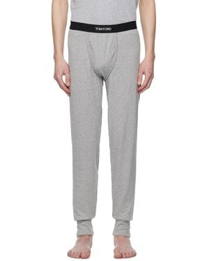 Tom Ford Cotton Long Underwear - Black