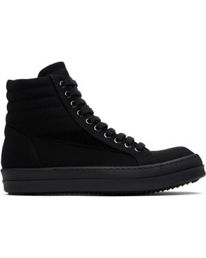 メンズ Rick Owens フレア サイハイ スニーカー ブラック | Lyst