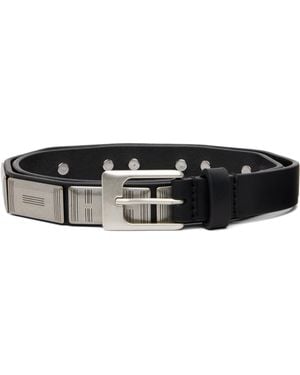 Lemaire Buffalo Studs 20 Belt - Black