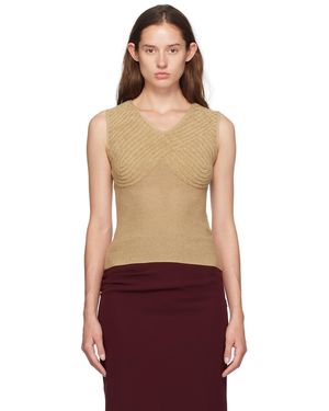Isa Boulder Sweetheart V-Neck Tank Top - Red
