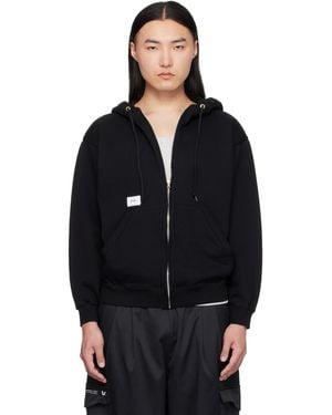 WTAPS Throwdy Zip Hoodie - Black