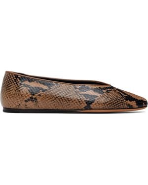 Le Monde Beryl Classic Regency Ballerina Flats - Brown