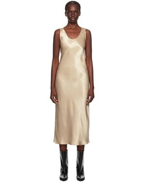 Max Mara Beige Talete Midi Dress - Black