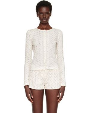 Cou Cou Off- 'The Cardigan' Cardigan - White